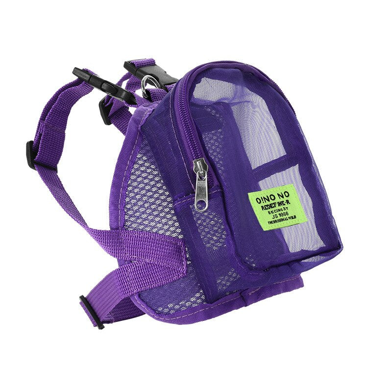 Mochila Pet - Acessório de passeio / Mochila Necessaire de passeio p/cachorro Armazenamento de Petisco - código 0060