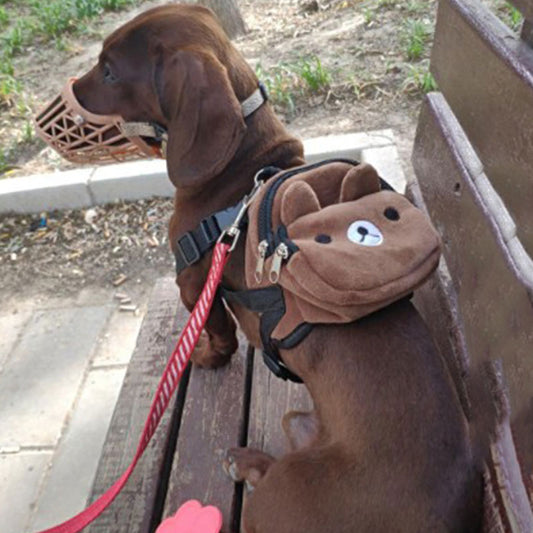 Mochila Pet - Acessório de passeio / Mochila Necessaire de passeio p/cachorro Armazenamento de Petisco - código 0060